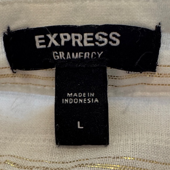 Express White Ruffled Blouse - Picture 6 of 6